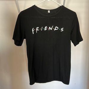 black FRIENDS tshirt
